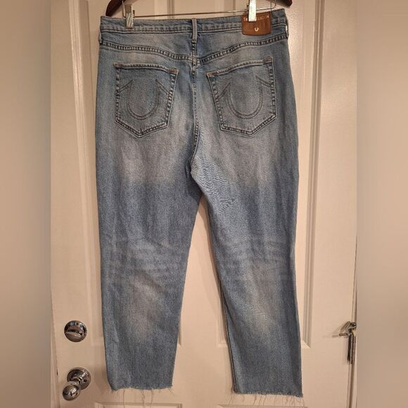 True Religion starr‎ distressed high rise jeans size 32 - Picture 3 of 11